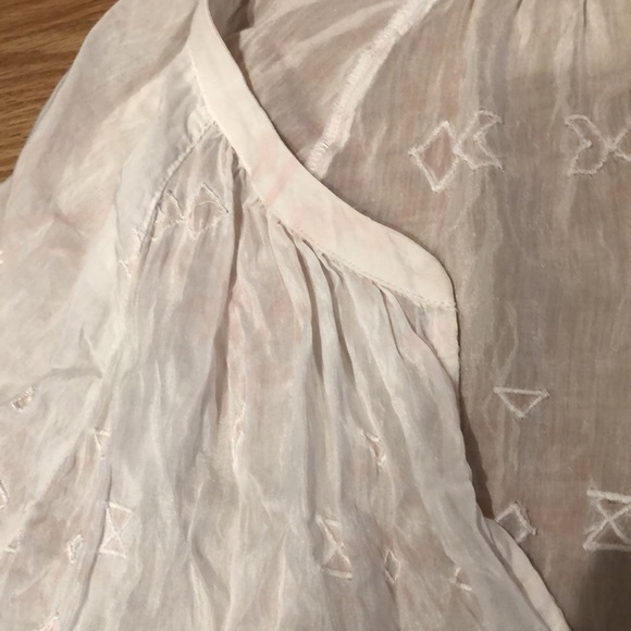 Preowned women’s JJill sheer blouse XL Nice - Picture 8 of 9